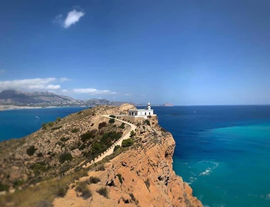 Appartamento Cosy Flat With Magnificent Views In L'Albir El Albir Esterno foto