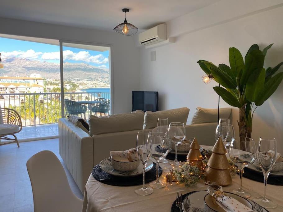 Appartamento Cosy Flat With Magnificent Views In L'Albir El Albir Esterno foto